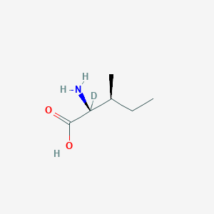 molecular formula C6H13NO2 B171615 l-Isoleucine-2-d1 CAS No. 127290-60-2