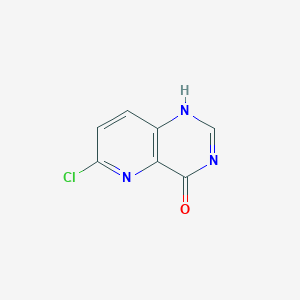 molecular formula C7H4ClN3O B171619 6-Chloropyrido[3,2-d]pyrimidin-4(3H)-one CAS No. 171178-33-9