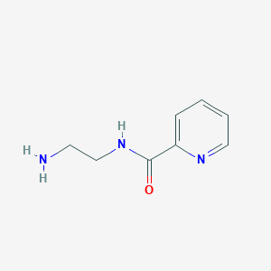 molecular formula C8H11N3O B171625 N-(2-氨基乙基)吡啶-2-甲酰胺 CAS No. 103878-43-9