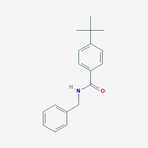 molecular formula C18H21NO B171634 N-benzyl-4-tert-butylbenzamide CAS No. 101927-55-3
