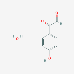 molecular formula C8H8O4 B171651 4-Hydroxyphenylglyoxal hydrate CAS No. 197447-05-5
