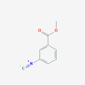 molecular formula C9H7NO2 B171678 Methyl 3-isocyanobenzoate CAS No. 198476-30-1
