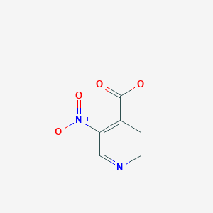 molecular formula C7H6N2O4 B171716 甲基3-硝基异烟酸酯 CAS No. 103698-10-8