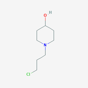 B171741 1-(3-Chloropropyl)piperidin-4-OL CAS No. 145285-36-5