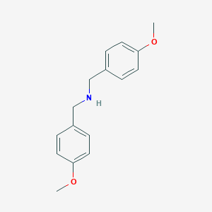 molecular formula C16H19NO2 B171761 Bis(4-methoxybenzyl)amine CAS No. 17061-62-0