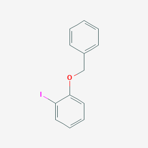 molecular formula C13H11IO B171764 1-(Benzyloxy)-2-iodobenzene 