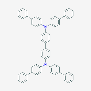 molecular formula C60H44N2 B171773 N4,N4,N4',N4'-Tetra([1,1'-biphenyl]-4-yl)-[1,1'-biphenyl]-4,4'-diamine CAS No. 164724-35-0