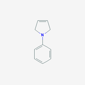molecular formula C10H11N B171779 1-Phenyl-2,5-dihydro-1H-pyrrole CAS No. 103204-12-2