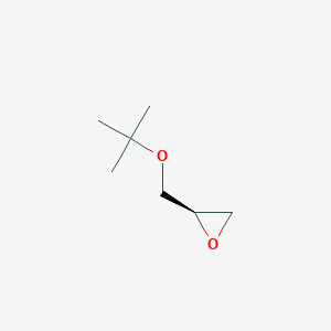 molecular formula C7H14O2 B171799 (-)-tert-Butyl glycidyl ether CAS No. 130232-98-3