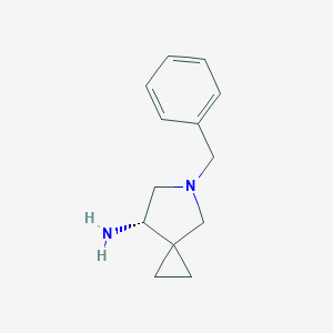 B171824 (S)-5-Benzyl-5-azaspiro[2.4]heptan-7-amine CAS No. 144282-35-9