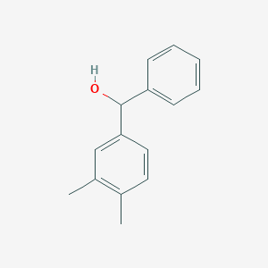 molecular formula C15H16O B171842 (3,4-Dimethylphenyl)(phenyl)methanol CAS No. 14189-53-8
