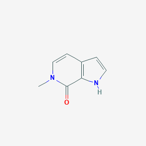 molecular formula C8H8N2O B171861 N-Methyl lactam CAS No. 116212-46-5