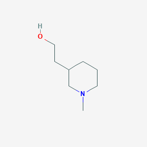 molecular formula C8H17NO B171882 2-(1-Methylpiperidin-3-YL)ethan-1-OL CAS No. 101257-32-3