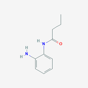 molecular formula C10H14N2O B171883 N-(2-Aminophenyl)butanamide CAS No. 10268-80-1