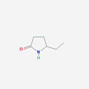 molecular formula C6H11NO B171885 5-Ethylpyrrolidin-2-one CAS No. 10312-40-0