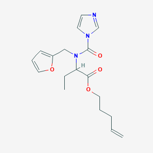 molecular formula C18H23N3O4 B017192 Pefurazoate CAS No. 101903-30-4