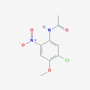 B171928 N-(5-chloro-4-methoxy-2-nitrophenyl)acetamide CAS No. 160088-53-9