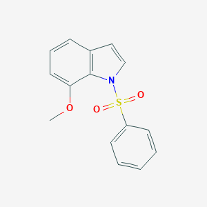1-Benzenesulfonyl-7-methoxy-1H-indole