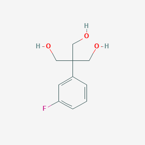 2-(3-Fluorophenyl)-2-(hydroxymethyl)propane-1,3-diol