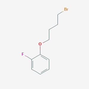 molecular formula C10H12BrFO B017195 1-(4-Bromobutoxy)-2-fluorobenzene CAS No. 106558-68-3