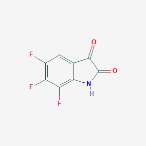 5,6,7-Trifluoroindoline-2,3-dione