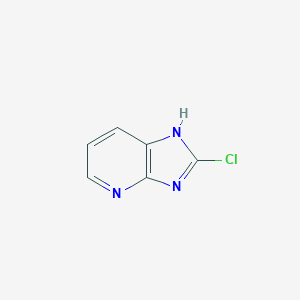 molecular formula C6H4ClN3 B017196 2-Chloro-1H-imidazo[4,5-b]pyridine CAS No. 104685-82-7