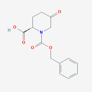 (2S)-5-Oxo-1,2-piperidinedicarboxylic acid 1-benzyl ester