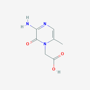 (3-Amino-6-methyl-2-oxopyrazin-1(2H)-YL)acetic acid