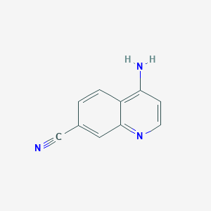 4-Aminoquinoline-7-carbonitrile