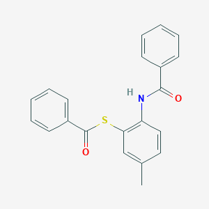 S-(2-Benzoylamino-5-methylphenyl)thiobenzoate