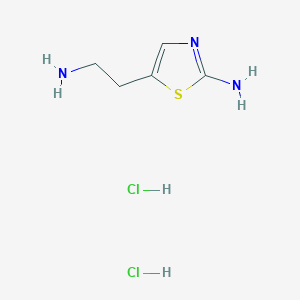 5-(2-Aminoethyl)thiazol-2-amine dihydrochloride