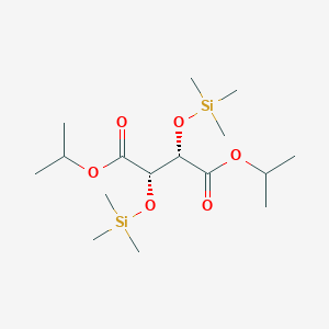 Dipropan-2-yl (2S,3S)-2,3-bis[(trimethylsilyl)oxy]butanedioate