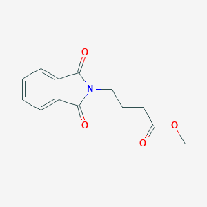 molecular formula C13H13NO4 B172125 Methyl 4-(1,3-dioxoisoindolin-2-YL)butanoate CAS No. 39739-03-2