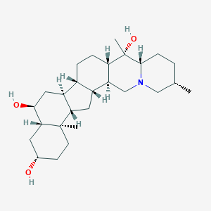 molecular formula C27H45NO3 B017214 贝母碱 CAS No. 107299-20-7