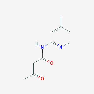 N-(4-methylpyridin-2-yl)-3-oxobutanamide