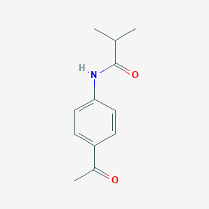 N-(4-acetylphenyl)-2-methylpropanamide