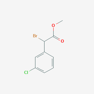 Methyl 2-bromo-2-(3-chlorophenyl)acetate