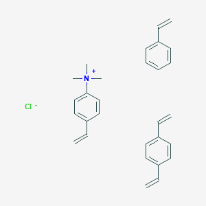 molecular formula C29H34ClN B172208 DOWEX(R) 1X2 CAS No. 12627-85-9