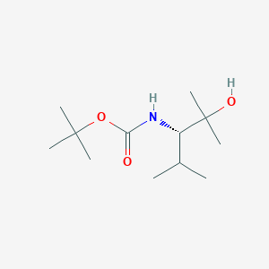 (S)-3-(Boc-amino)-2,4-dimethyl-2-pentanol