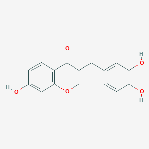 molecular formula C16H14O5 B172250 Deoxysappanone B CAS No. 113122-54-6