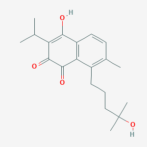 molecular formula C20H26O4 B172274 4-羟基萨普里帕醌 CAS No. 120278-25-3