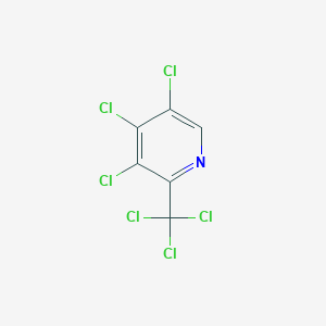 molecular formula C6HCl6N B172291 3,4,5-Trichloro-2-(trichloromethyl)pyridine CAS No. 1201-30-5