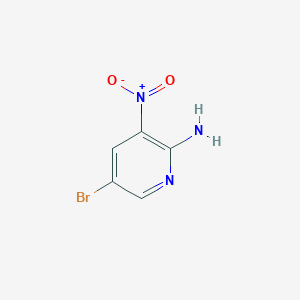 molecular formula C5H4BrN3O2 B172296 2-Amino-5-bromo-3-nitropyridine CAS No. 6945-68-2