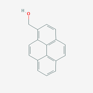 molecular formula C17H12O B017230 1-吡啶甲醇 CAS No. 24463-15-8