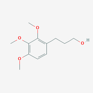 molecular formula C12H18O4 B017235 3-(2,3,4-三甲氧基苯基)丙醇 CAS No. 106800-17-3