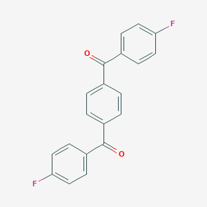 molecular formula C20H12F2O2 B172365 1,4-Bis(4-fluorobenzoyl)benzene CAS No. 68418-51-9