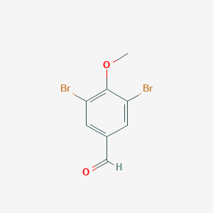 molecular formula C8H6Br2O2 B172391 3,5-Dibromo-4-methoxybenzaldehyde CAS No. 108940-96-1