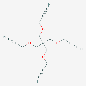 molecular formula C17H20O4 B172412 四（2-炔丙氧基甲基）甲烷 CAS No. 127751-08-0