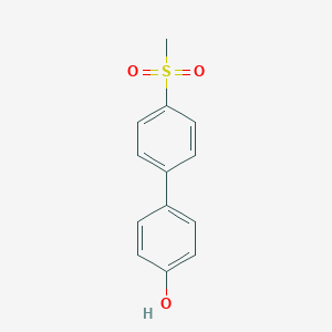 B172446 4'-(Methylsulfonyl)-[1,1'-biphenyl]-4-ol CAS No. 13244-58-1