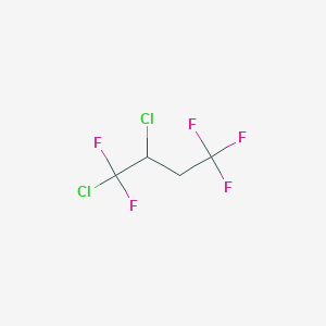 molecular formula C4H3Cl2F5 B172451 1,2-Dichloro-1,1,4,4,4-pentafluorobutane CAS No. 153083-94-4